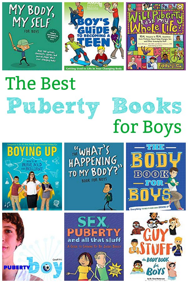 The Best Puberty Books for Boys and Their Parents to Read